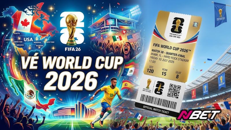 Vé World Cup 2026 chính thức FIFA